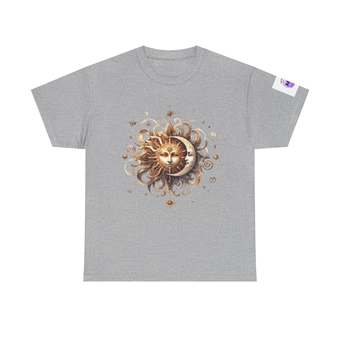 Sunny Vibes Unisex Tee - Celestial Design for Everyday Wear, Summer Style, Festival Fashion, Gift for Sun Lovers, Astrology Gift