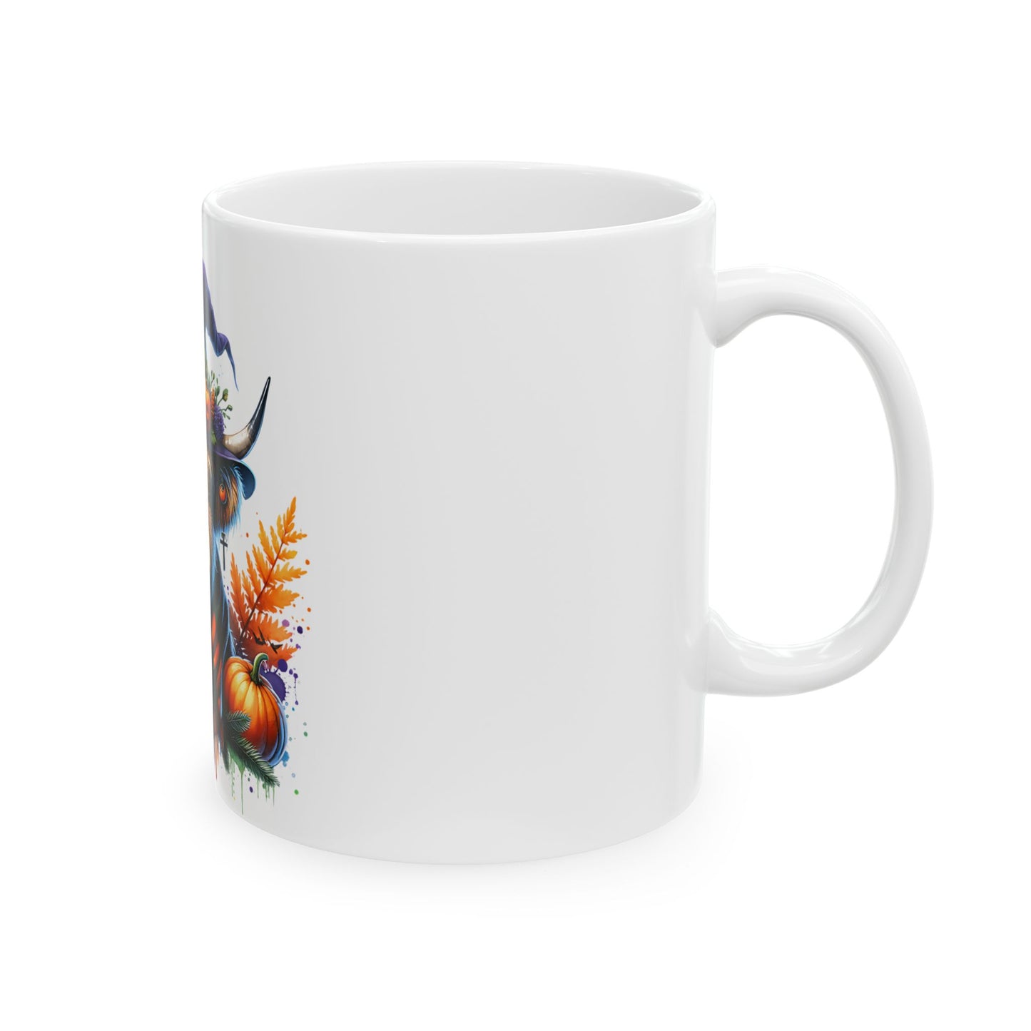 Highland Cow Ceramic Mug