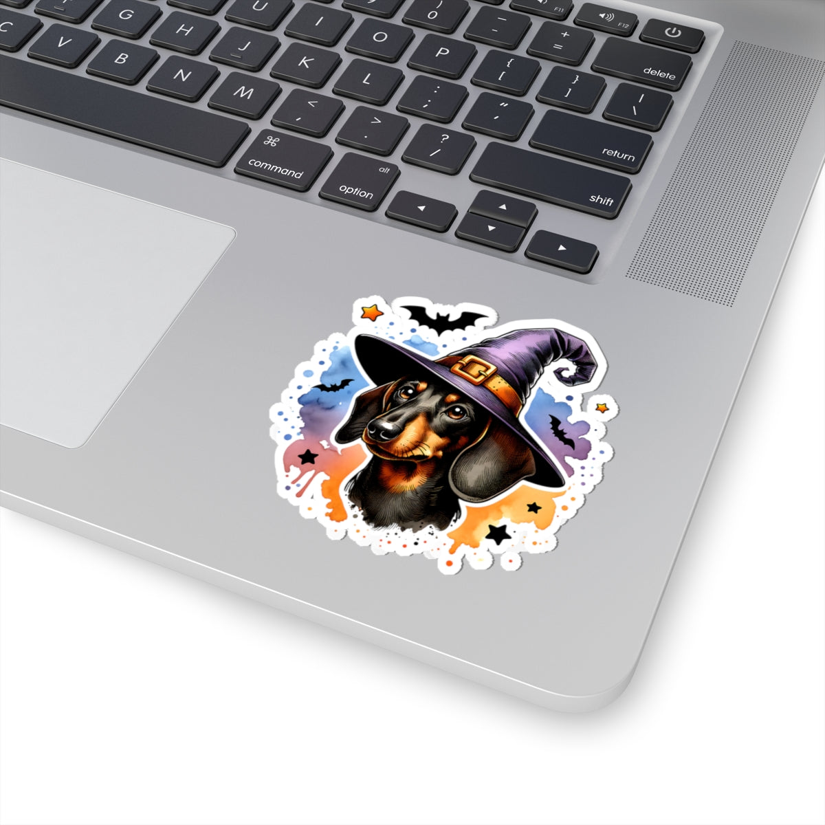 Dachshund Stickers, Halloween Stickers, Witchy stickers,