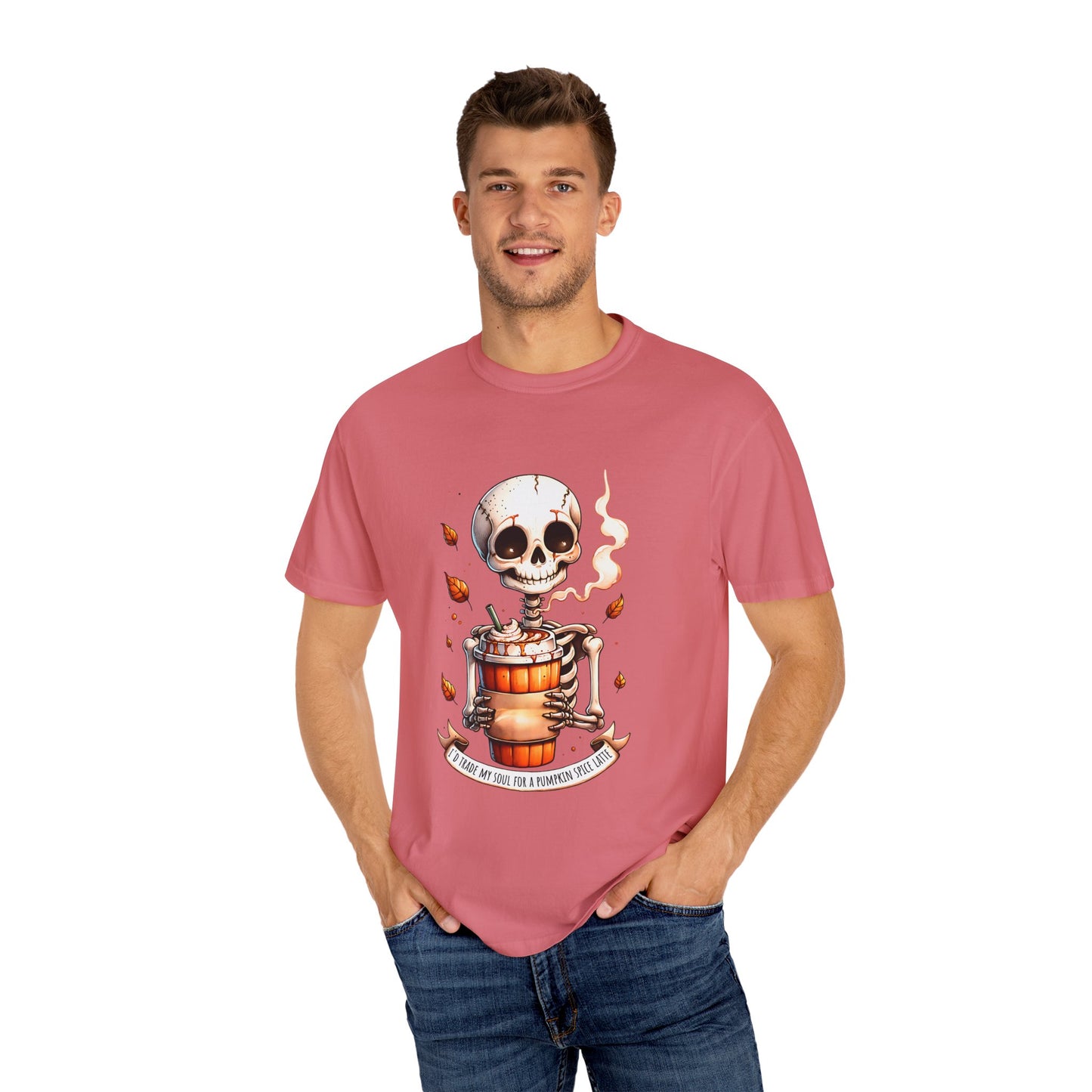 Pumpkin Spice Skeleton t-shirt