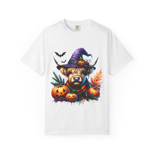 Halloween Highland Cow t-shirt