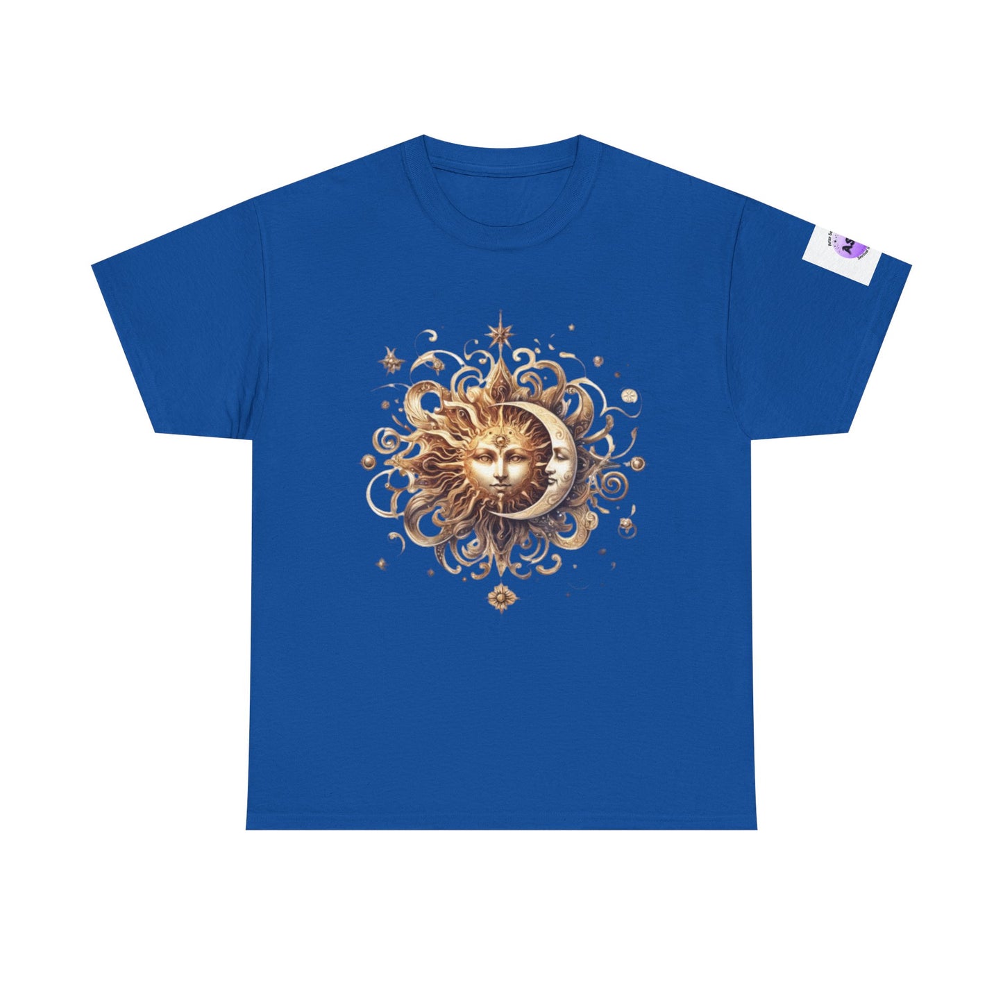 Sunny Vibes Unisex Tee - Celestial Design for Everyday Wear, Summer Style, Festival Fashion, Gift for Sun Lovers, Astrology Gift