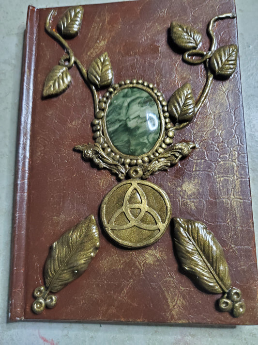 Hand painted trifecta journal