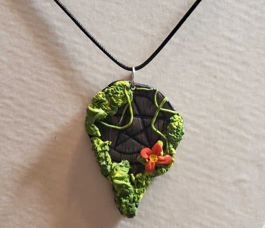 Woodland Pentagram necklace