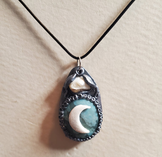 Turquoise and Opal necklace