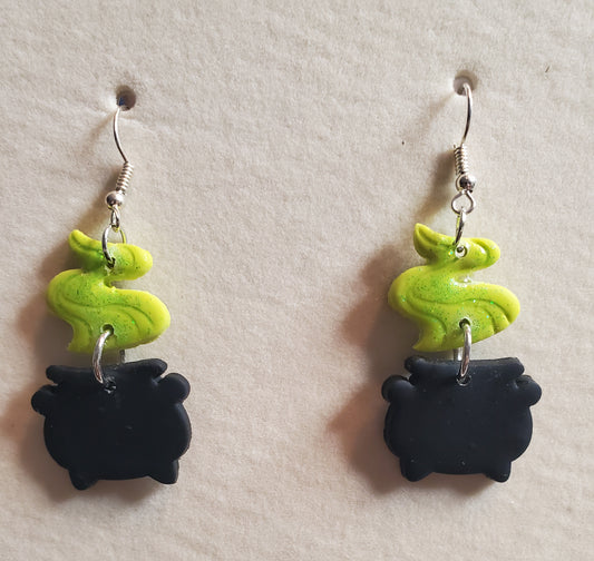 Cauldron earrings