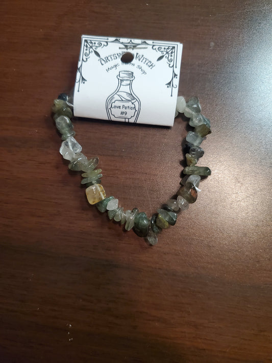 Green Agate Bracelet