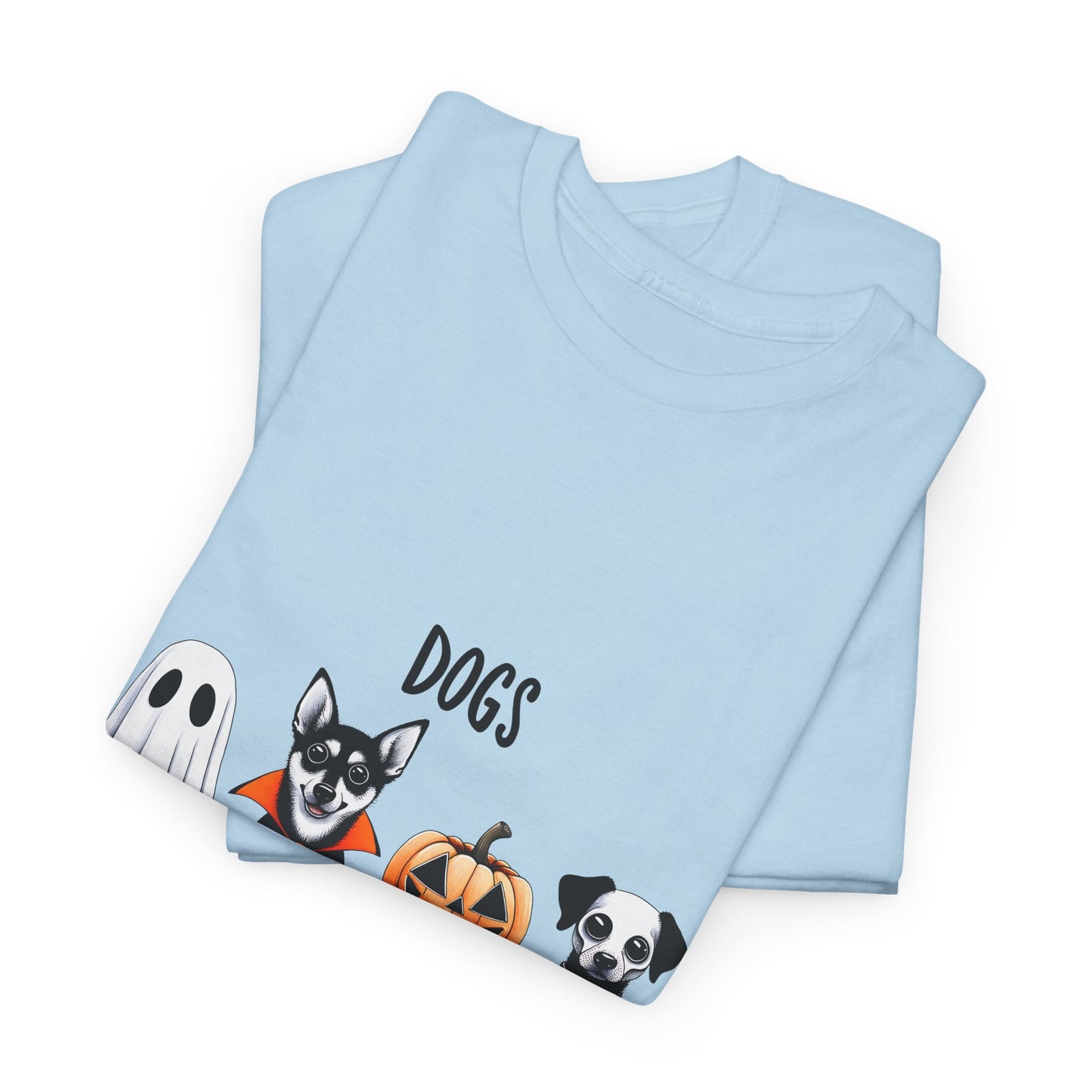 Unisex Dog Lover Tee - Perfect for Halloween, Gifts for Pet Owners, Casual Wear, Dog Mom Shirt, Spooky Season Shirt, Funny Pet Apparel