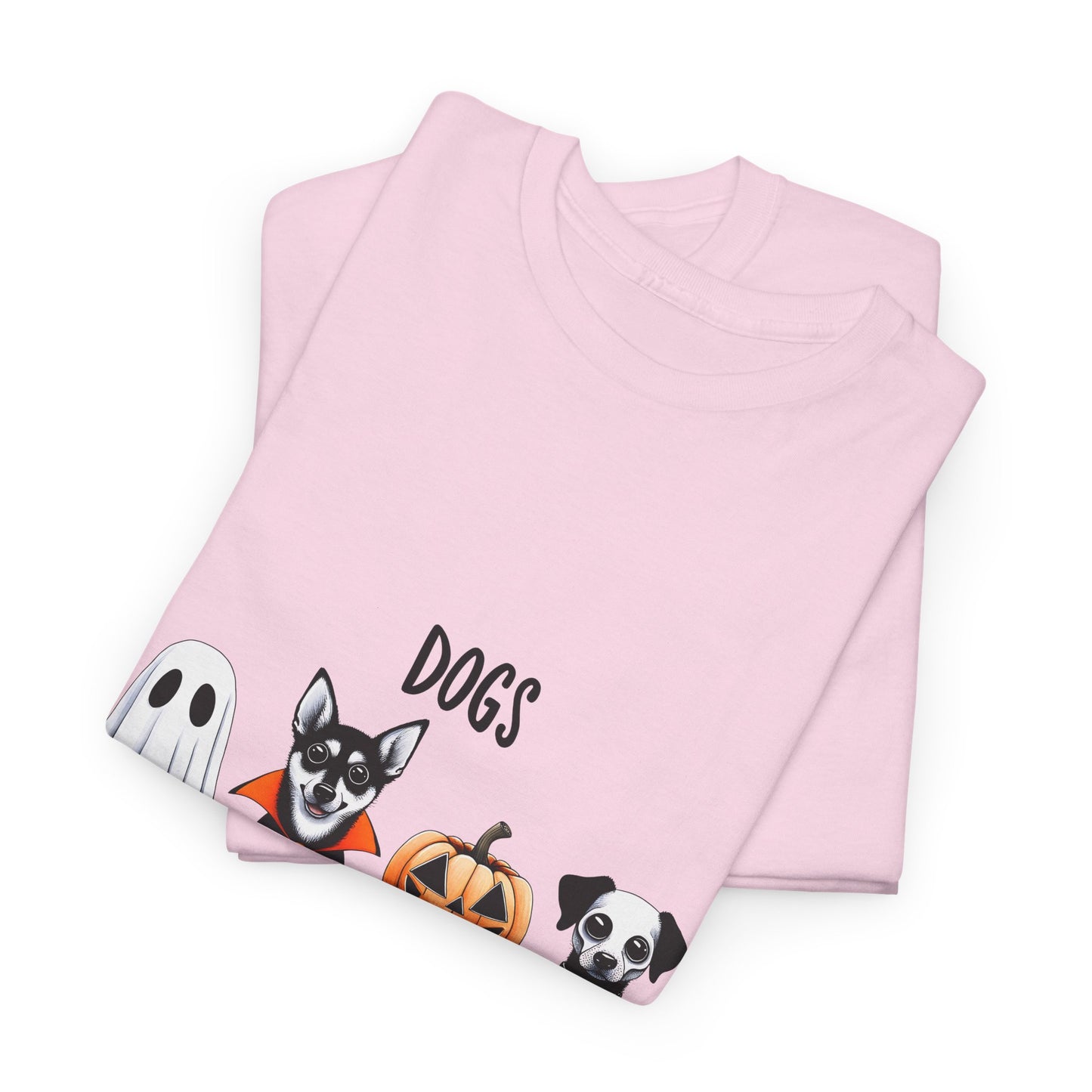 Unisex Dog Lover Tee - Perfect for Halloween, Gifts for Pet Owners, Casual Wear, Dog Mom Shirt, Spooky Season Shirt, Funny Pet Apparel