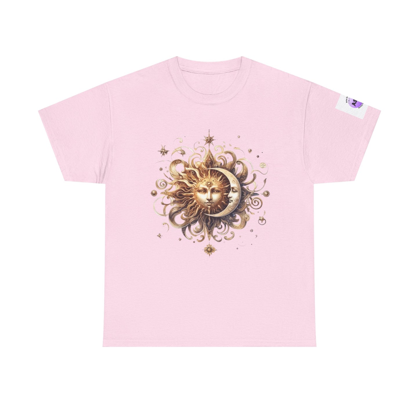 Sunny Vibes Unisex Tee - Celestial Design for Everyday Wear, Summer Style, Festival Fashion, Gift for Sun Lovers, Astrology Gift