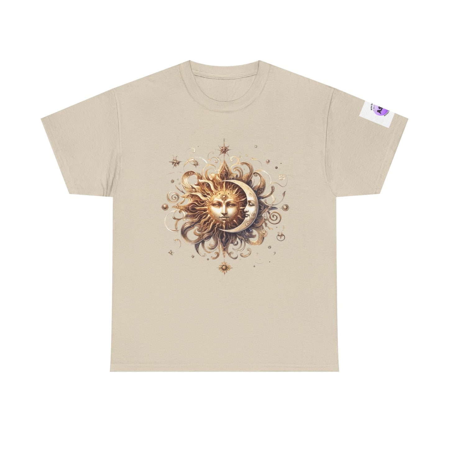 Sunny Vibes Unisex Tee - Celestial Design for Everyday Wear, Summer Style, Festival Fashion, Gift for Sun Lovers, Astrology Gift