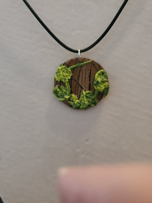 Hagalaz Rune necklace