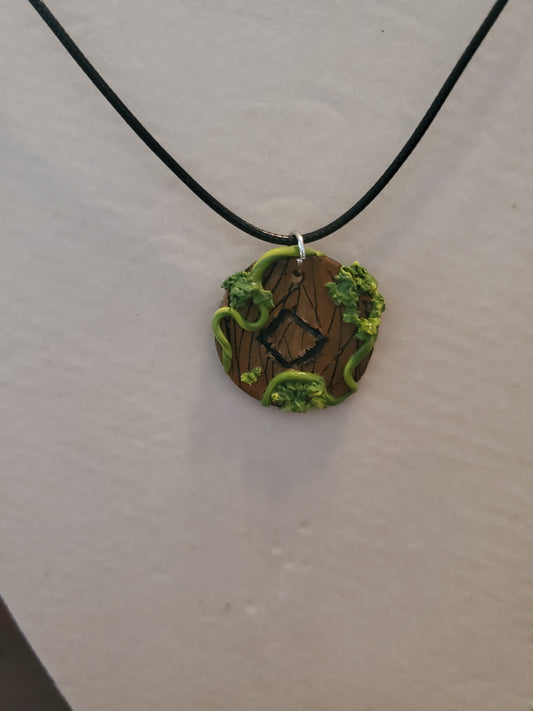 Ingwaz Rune necklace