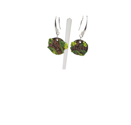 Handmade Jera Rune Earrings – Norse & Viking Symbol Jewelry