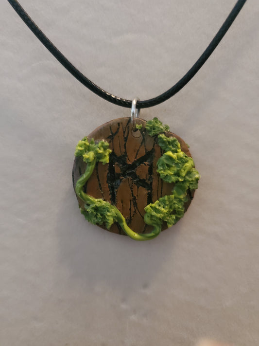 Mannaz Rune necklace