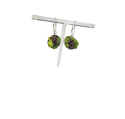 Handmade Sowilo Rune Earrings – Norse & Viking Symbol Jewelry