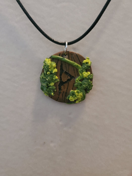 Thurisaz Rune necklace