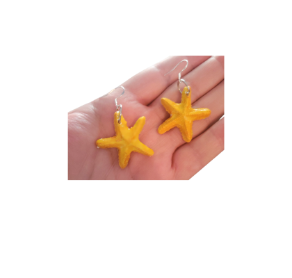 Handmade Starfish Earrings – Beach & Ocean Inspired Jewelry