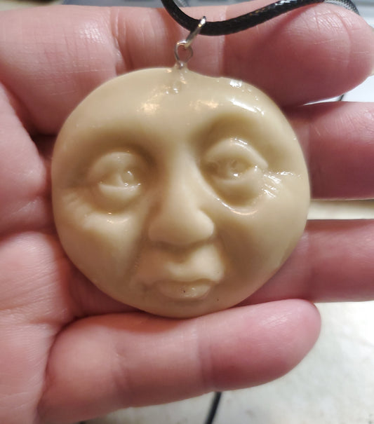 Glow in the Dark Moon necklace