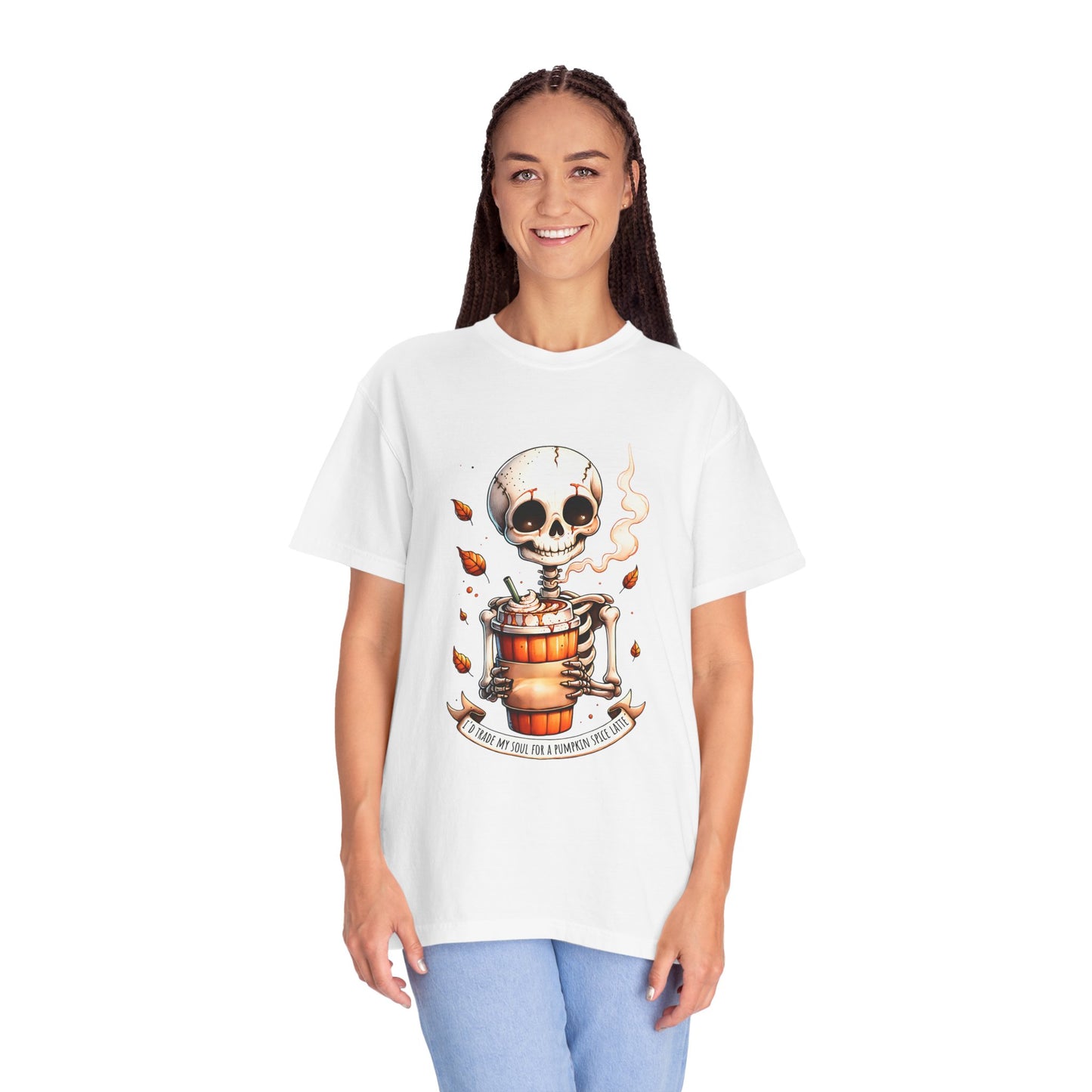 Pumpkin Spice Skeleton t-shirt