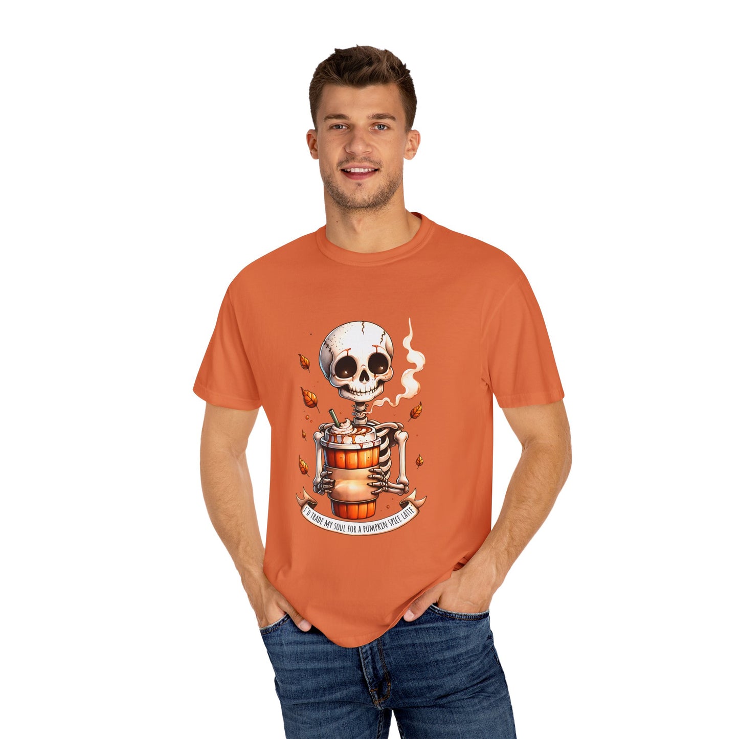 Pumpkin Spice Skeleton t-shirt