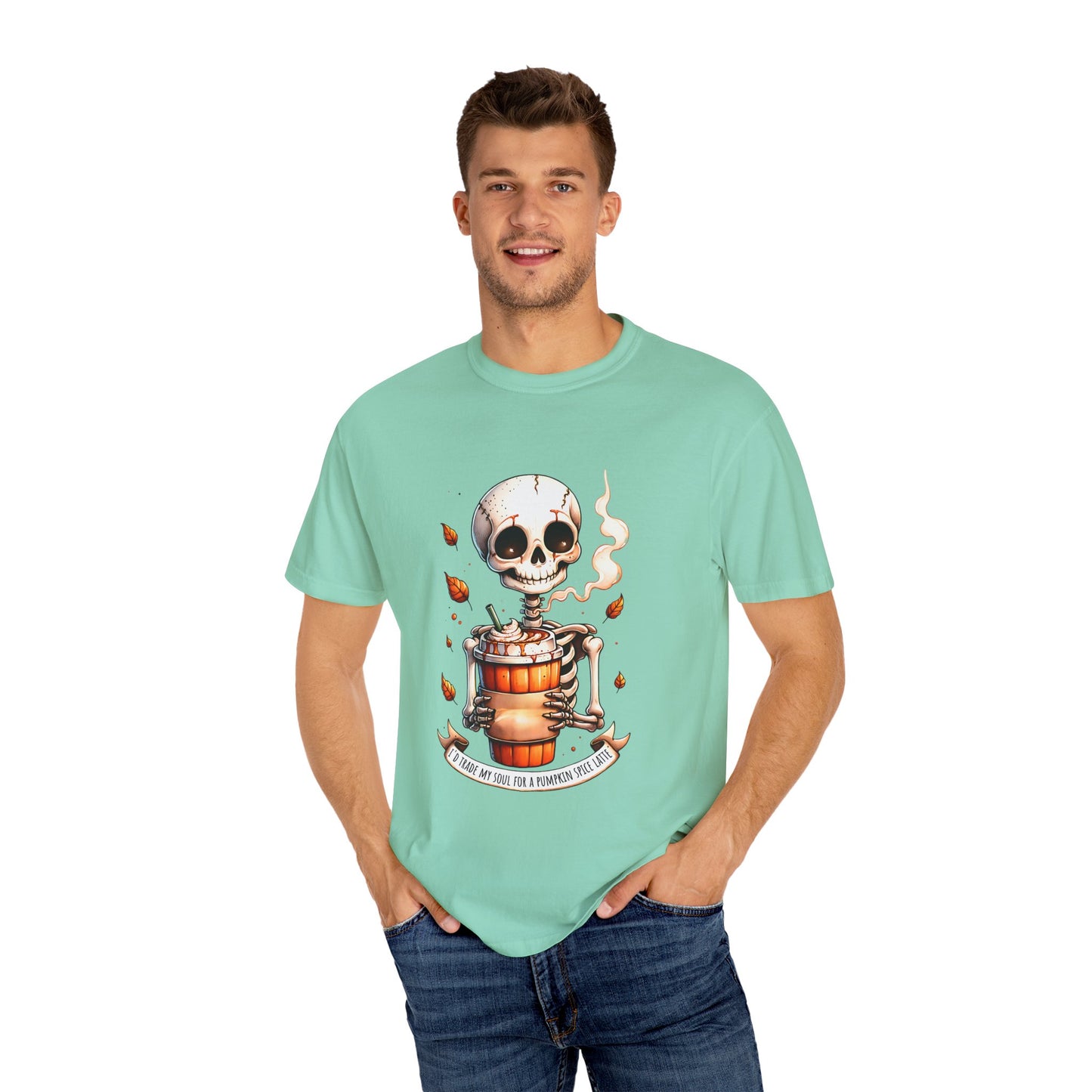 Pumpkin Spice Skeleton t-shirt