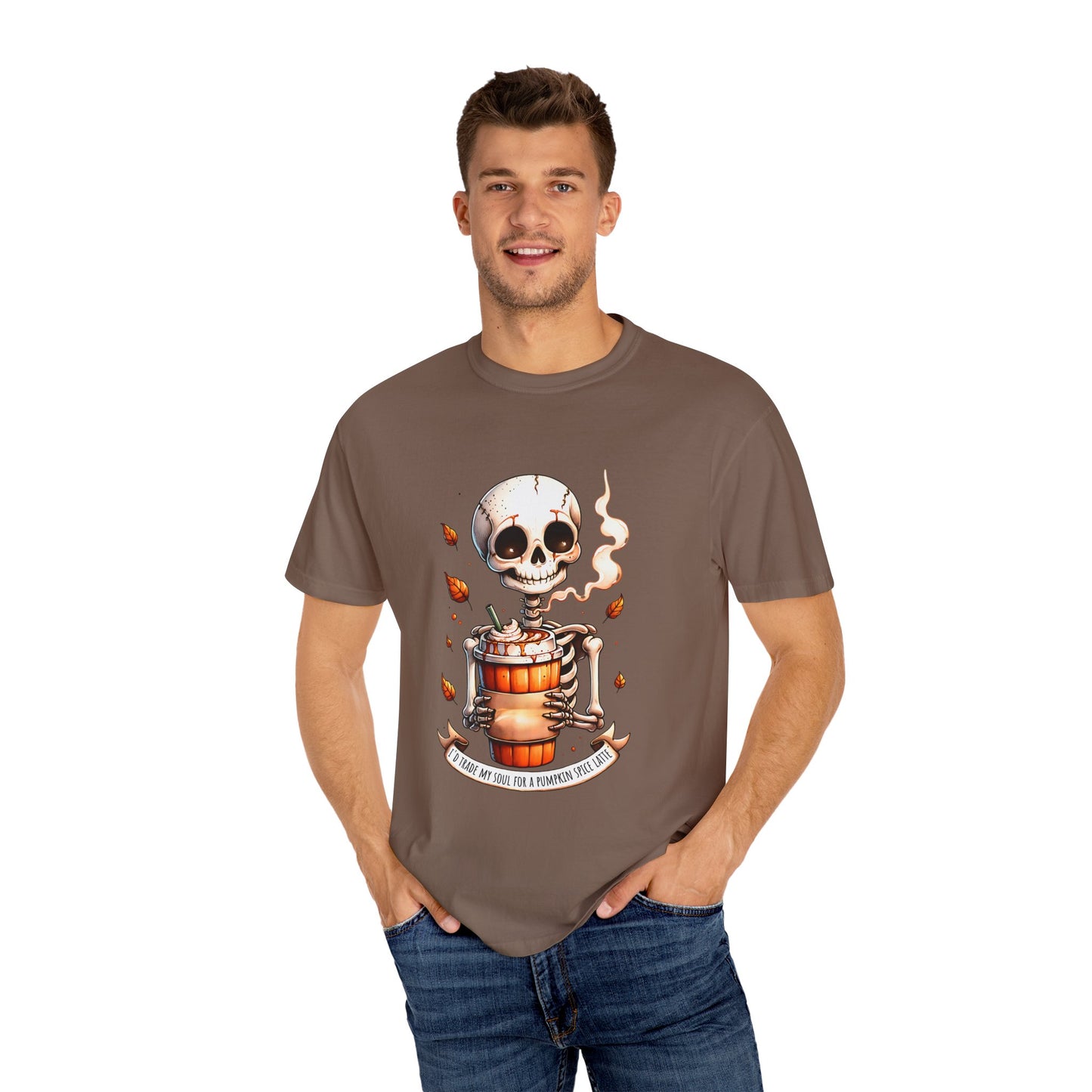Pumpkin Spice Skeleton t-shirt