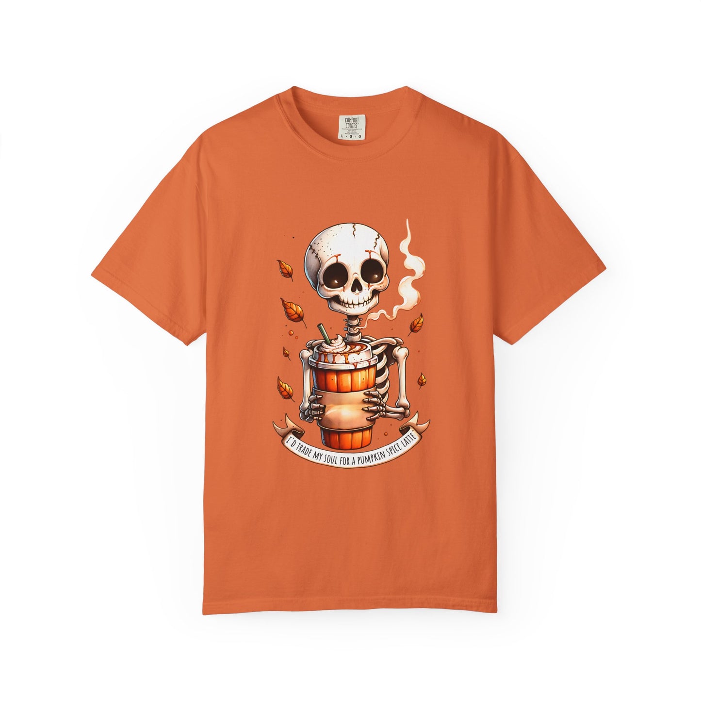 Pumpkin Spice Skeleton t-shirt