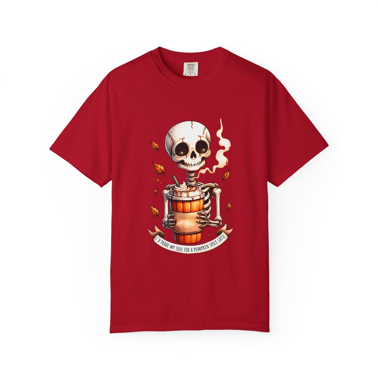 Pumpkin Spice Skeleton t-shirt