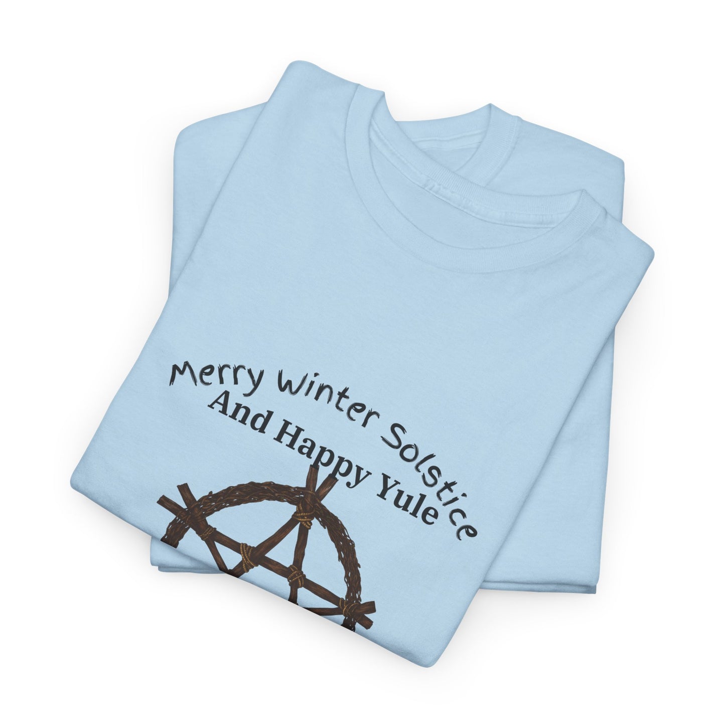 Merry Winter Solstice Tee | Unisex Heavy Cotton T-Shirt for Yule Celebrations, Winter Solstice Gifts, Cozy Apparel, Holiday Wear, [...]