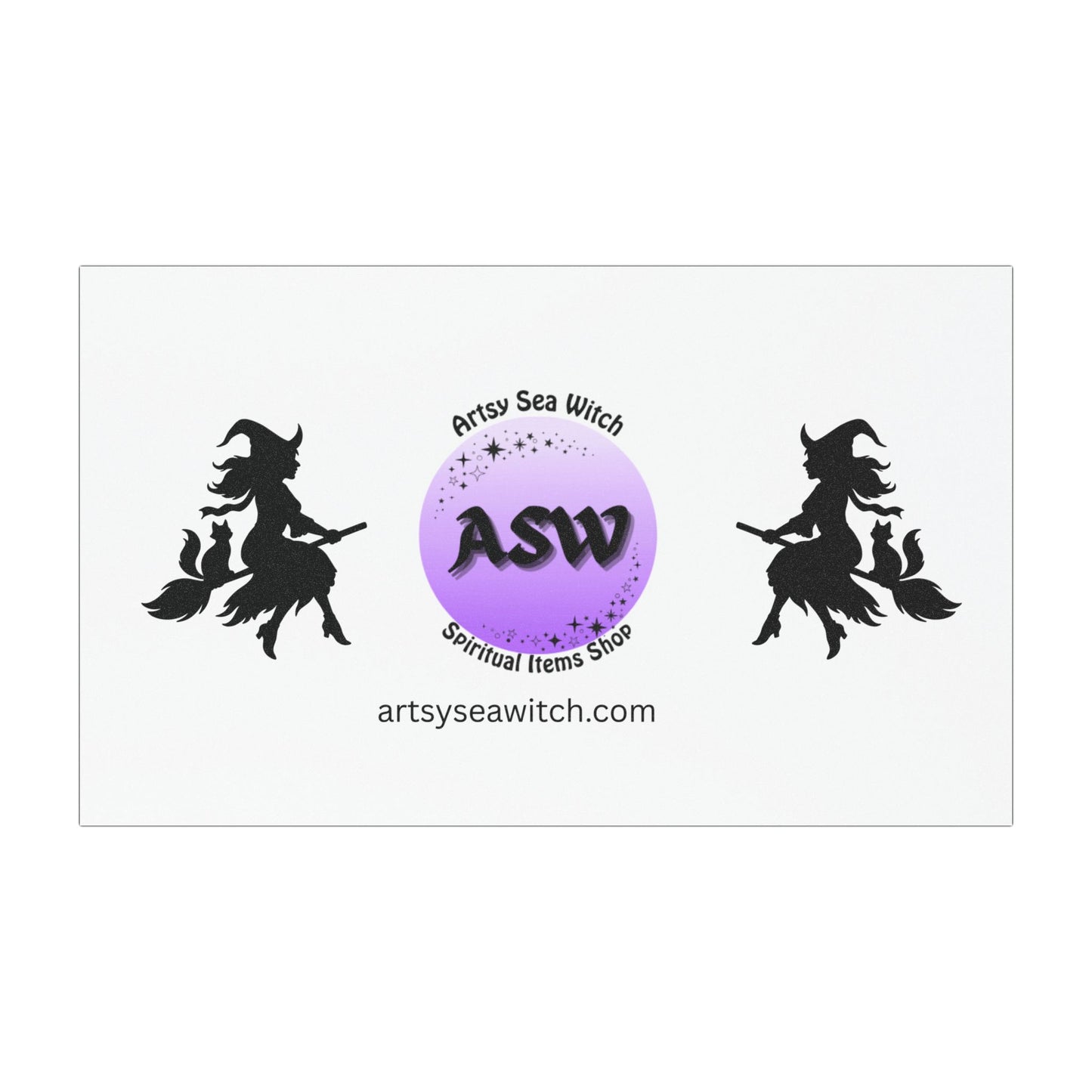 Artistic Witch Car Magnets, Witchcraft Decor, Halloween Gift, Bumper Stickers, Spiritual Gifts, Unique Car Accessories