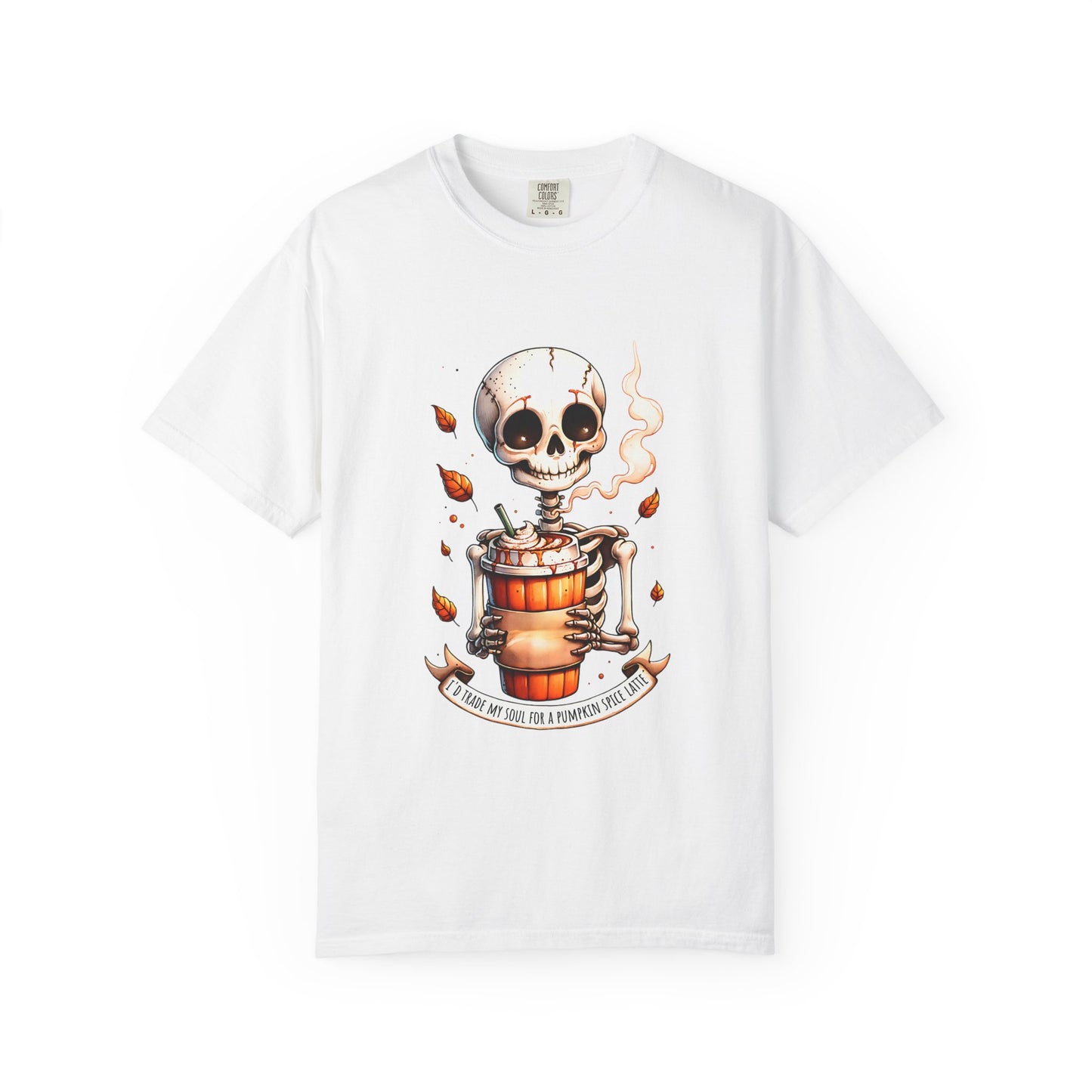 Pumpkin Spice Skeleton t-shirt