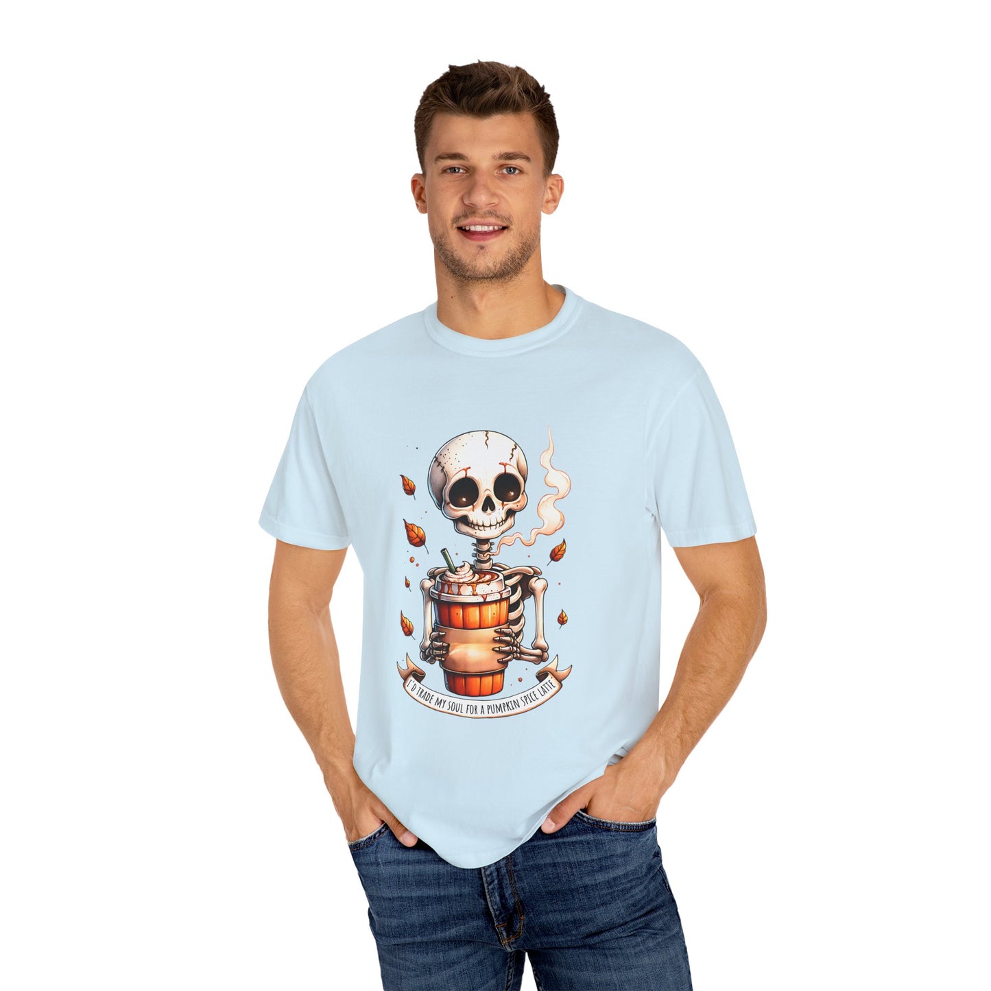 Pumpkin Spice Skeleton t-shirt