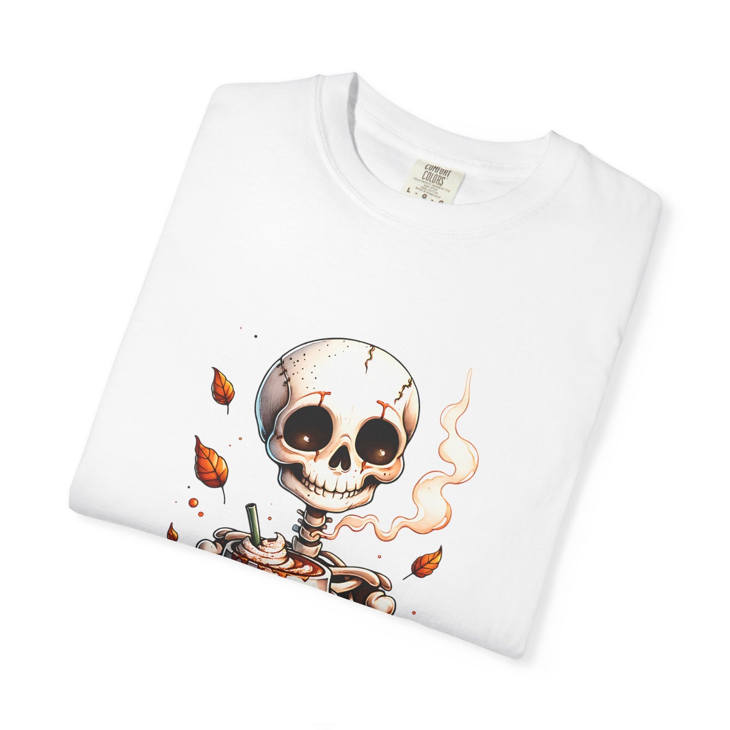 Pumpkin Spice Skeleton t-shirt