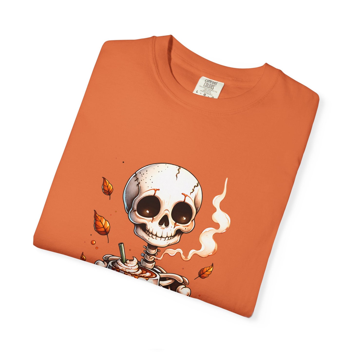 Pumpkin Spice Skeleton t-shirt