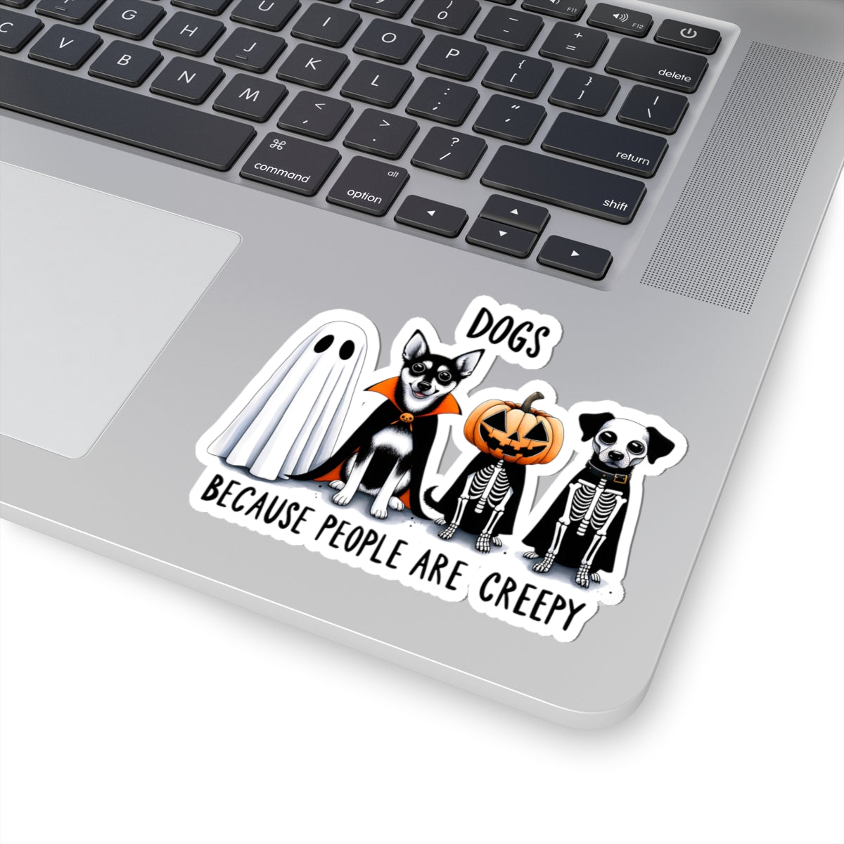 Cute Dog-Themed Halloween Stickers, Perfect for Laptop Decor, Planner Accents, Gifts for Dog Lovers, Trick-or-Treat Decoration