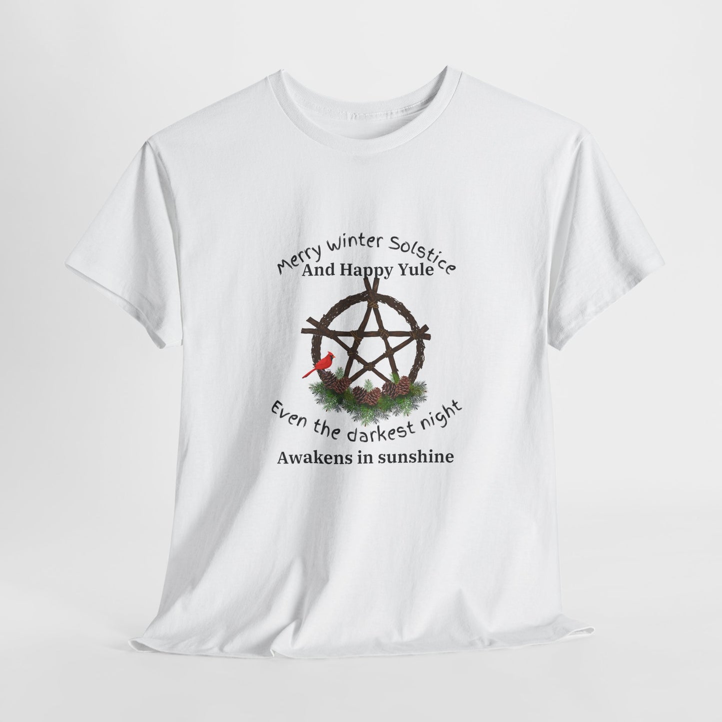 Merry Winter Solstice Tee | Unisex Heavy Cotton T-Shirt for Yule Celebrations, Winter Solstice Gifts, Cozy Apparel, Holiday Wear, [...]