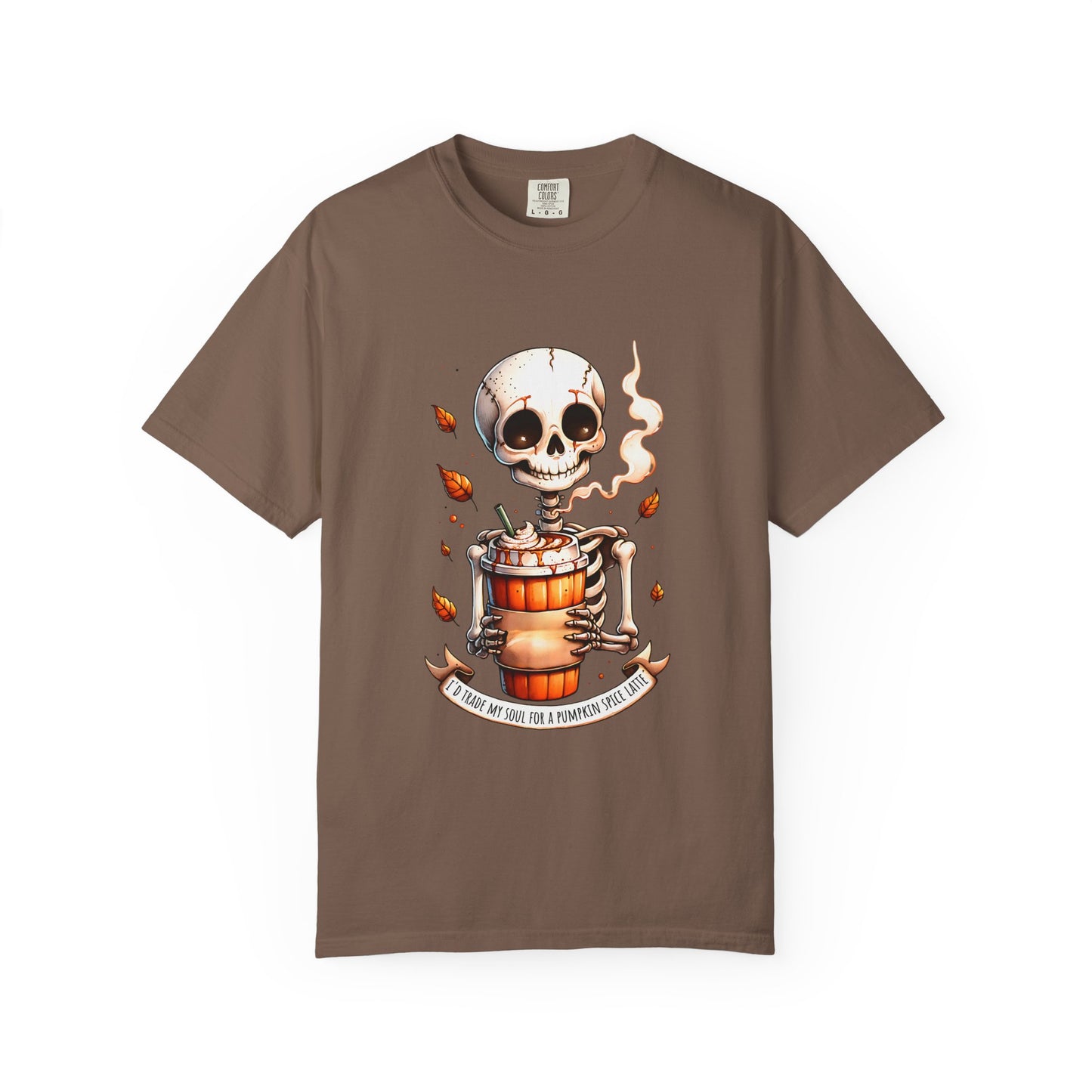 Pumpkin Spice Skeleton t-shirt