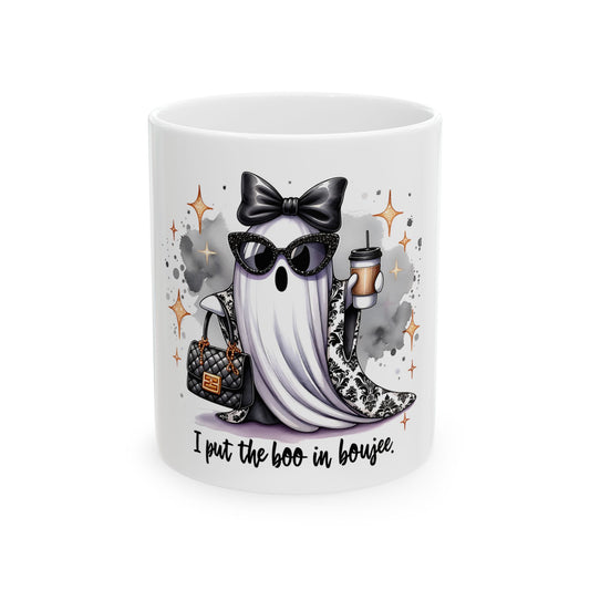 Boujee Ghost Ceramic Mug