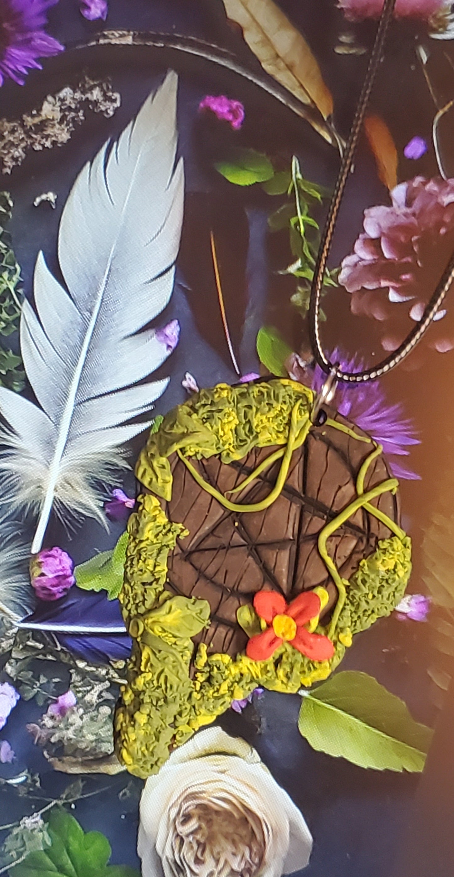 Woodland Pentagram necklace