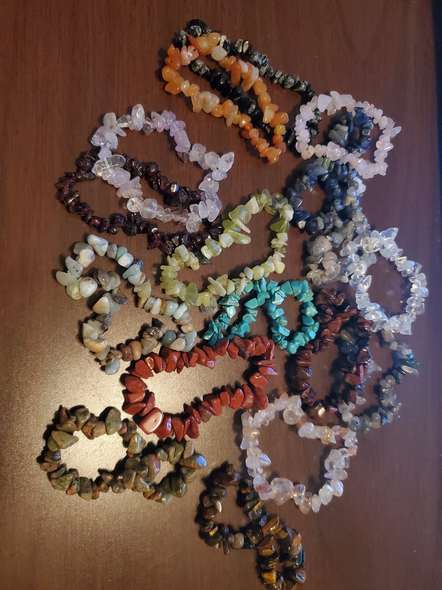 Snowflake Obsidian Bracelet