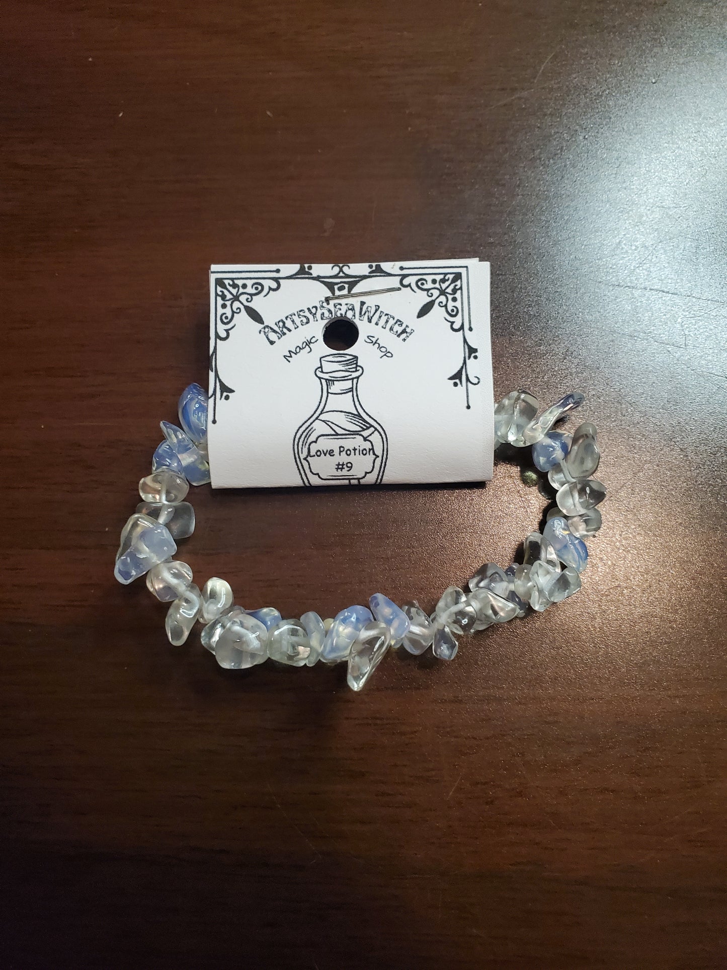 Quartz Crystal Stretch Bracelet