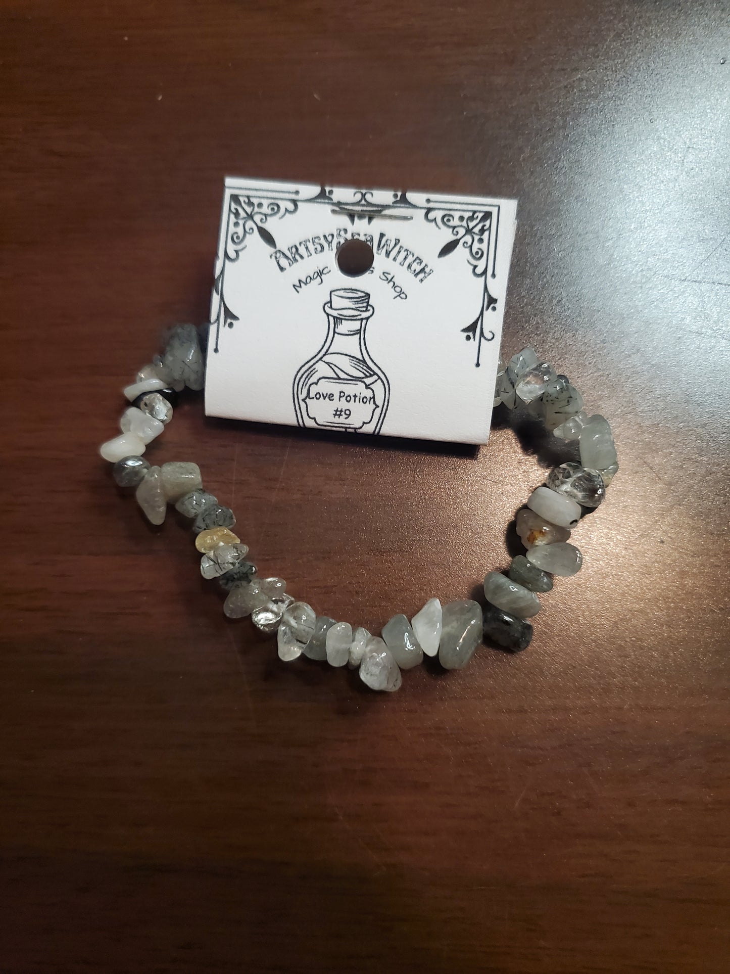 Black Tourmaline Quartz Bracelet