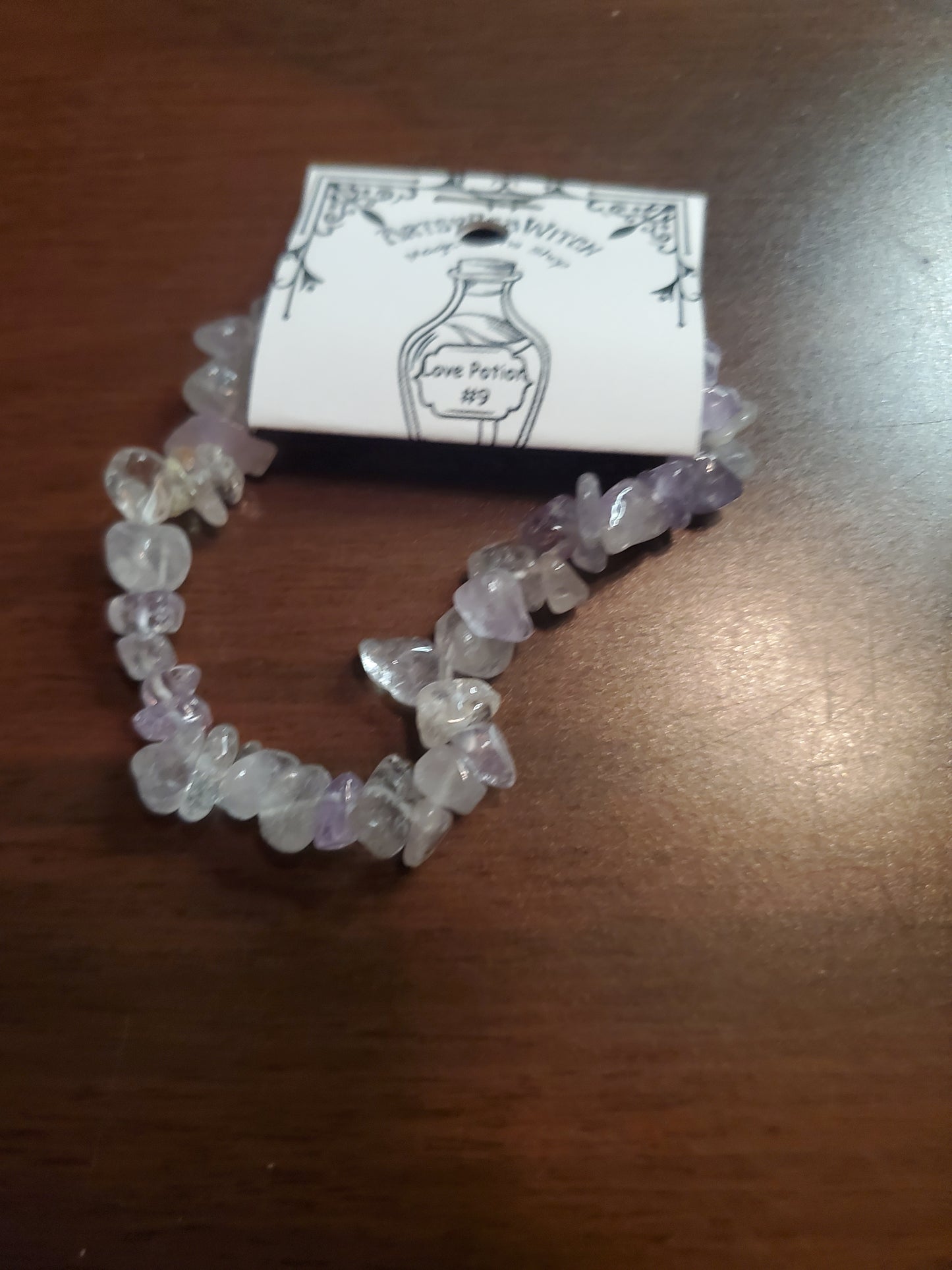 Amethyst Chip Bracelet