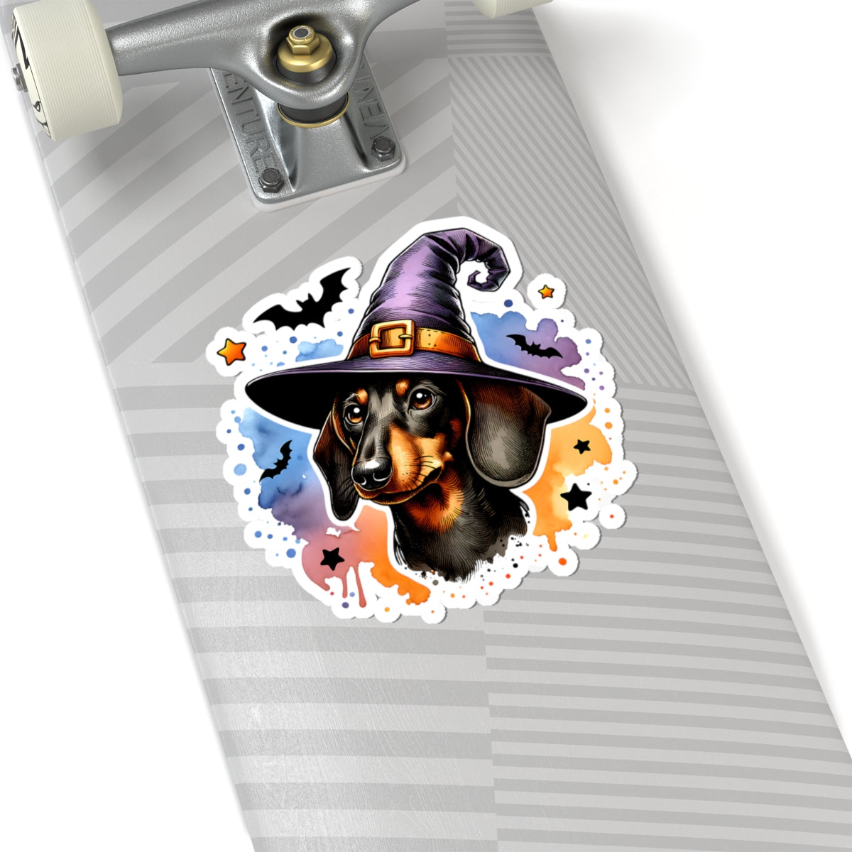 Dachshund Stickers, Halloween Stickers, Witchy stickers,