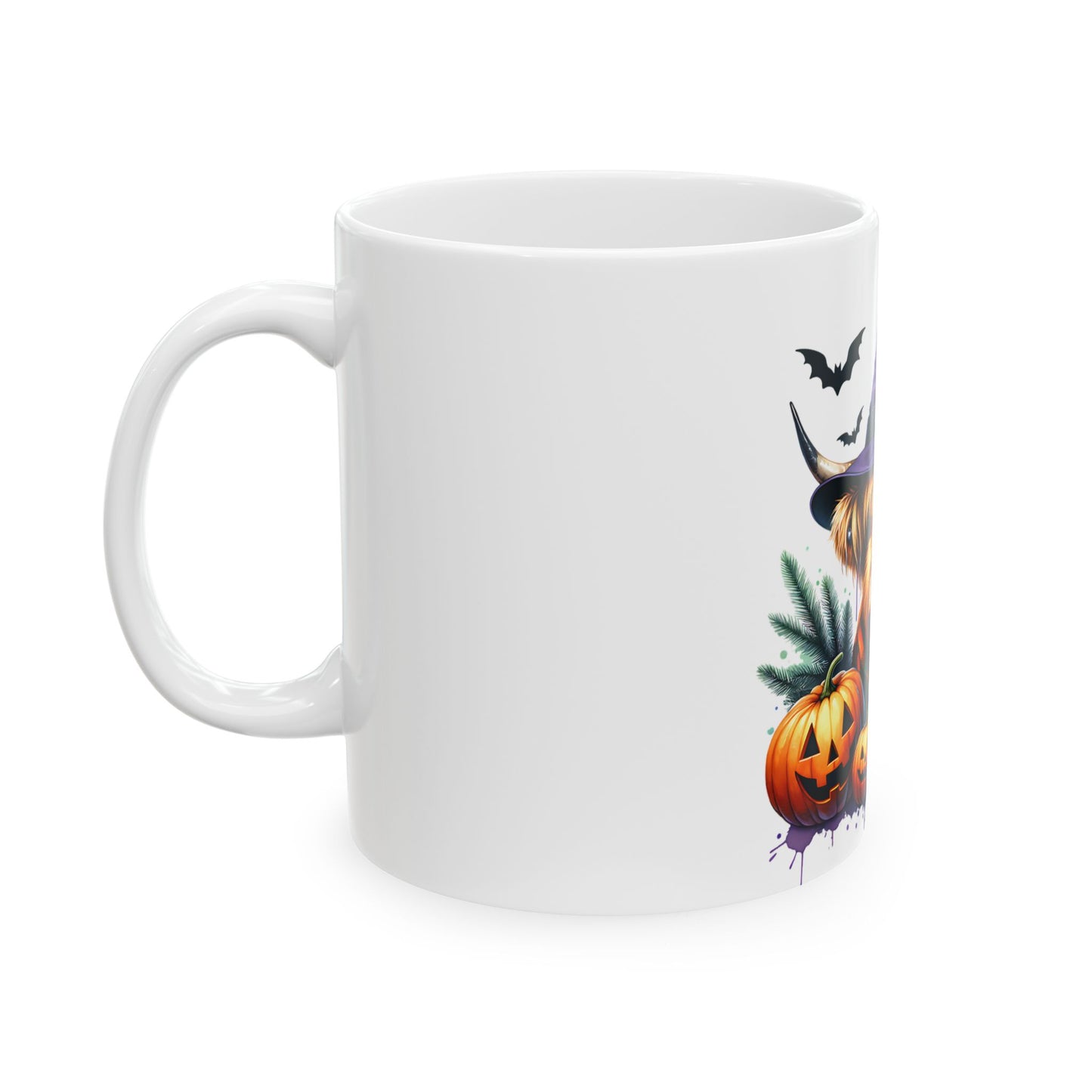 Highland Cow Ceramic Mug