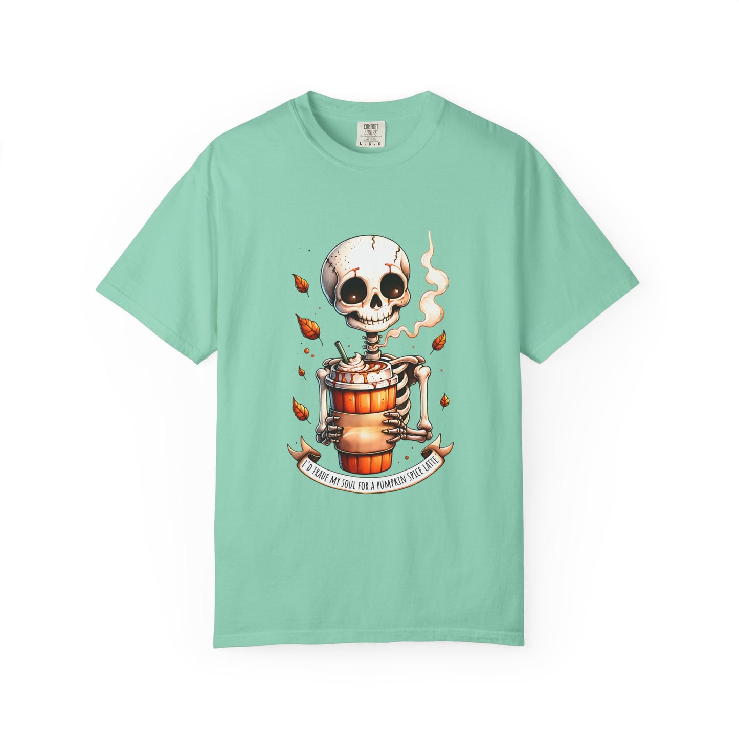 Pumpkin Spice Skeleton t-shirt