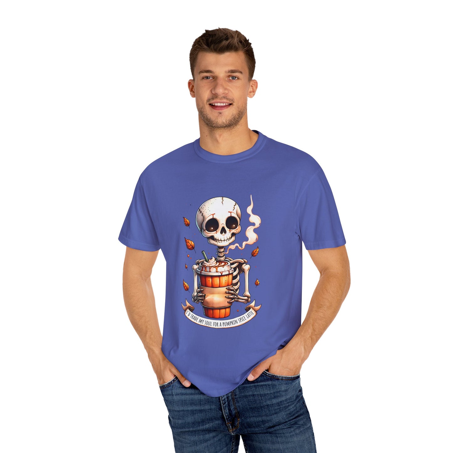 Pumpkin Spice Skeleton t-shirt