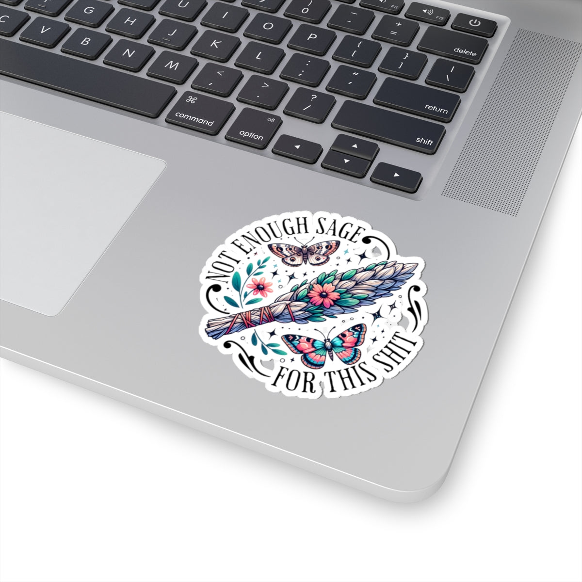 Sage and Butterfly Sticker