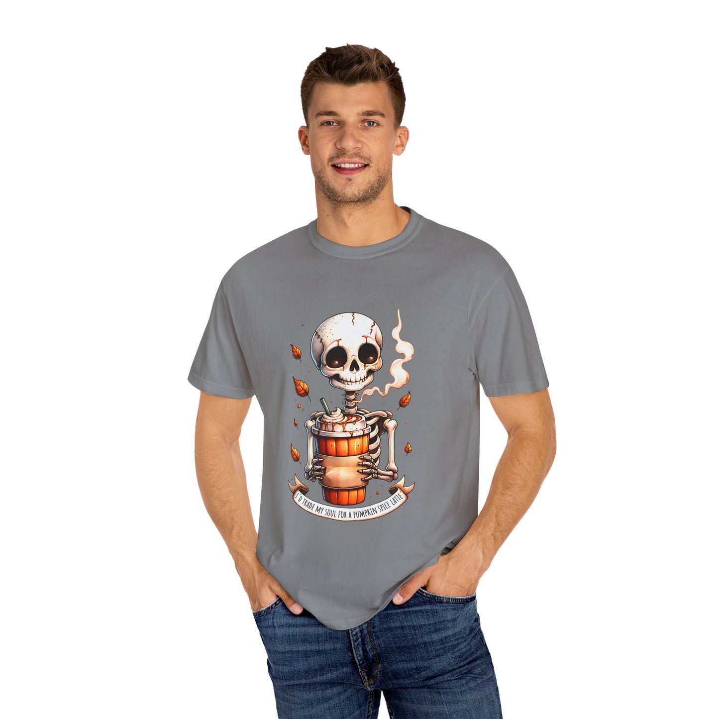 Pumpkin Spice Skeleton t-shirt